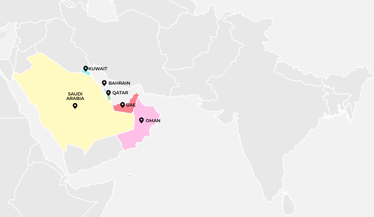 Active market nodes map